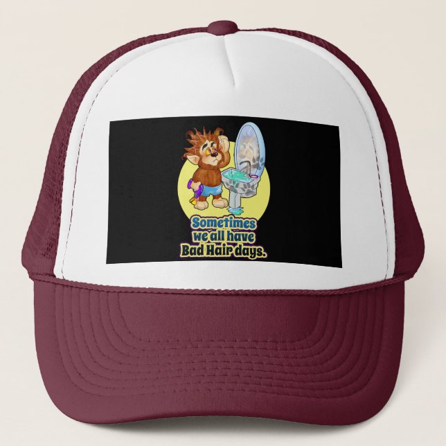 Camionero Gorra de días de mal cabello (Anverso)