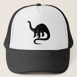 Camionero Gorra de dinosaurios - Negro