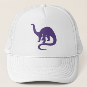 Camionero Gorra de dinosaurios - Púrpura