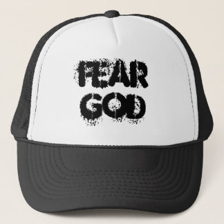 Camionero gorra de dios del miedo