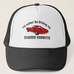 Camionero Gorra de diseño de Corvette clásico