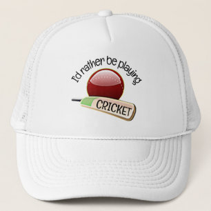 Camionero Gorra de diseño de cricket
