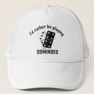 Camionero Gorra de diseño de Dominoes