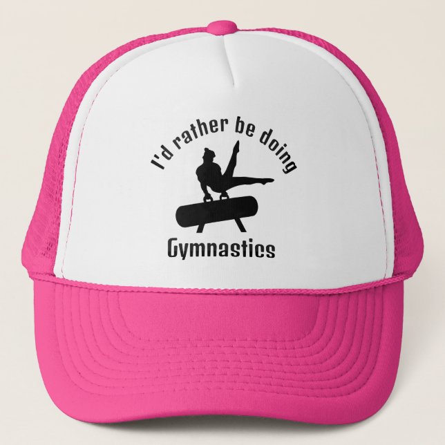 Camionero Gorra de diseño de gimnasia (Anverso)