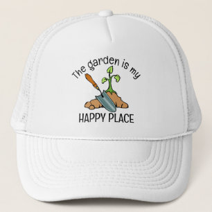 Camionero Gorra de diseño de herramientas de jardín