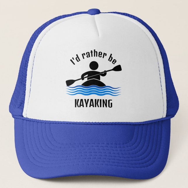 Camionero Gorra de diseño de Kayak (Anverso)