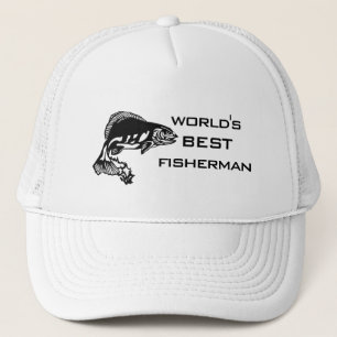 Camionero Gorra de diseño de pesca
