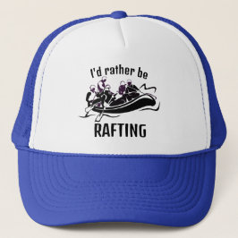 Camionero Gorra de diseño de Rafting River