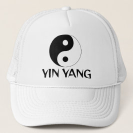 Camionero Gorra de diseño de símbolo Yin Yang