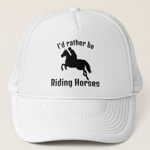 Camionero Gorra de diseño ecuestre