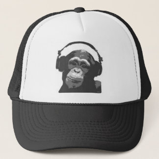 Camionero Gorra de DJ del mono