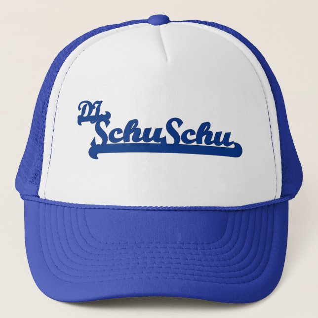 Camionero Gorra de DJ Schu Schu - azul real (Anverso)