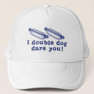 Camionero Gorra de doble porción de perro