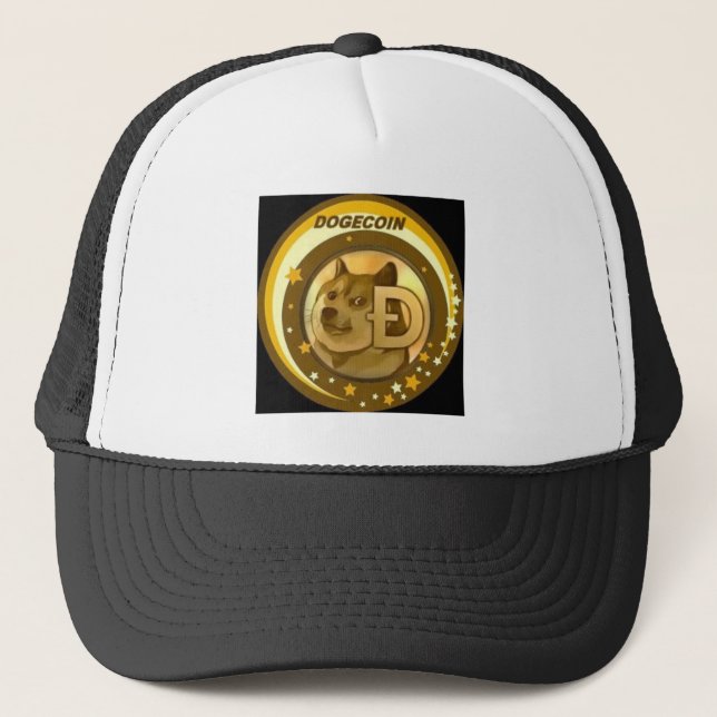 Camionero Gorra de Dogecoin Wow Doge (Anverso)