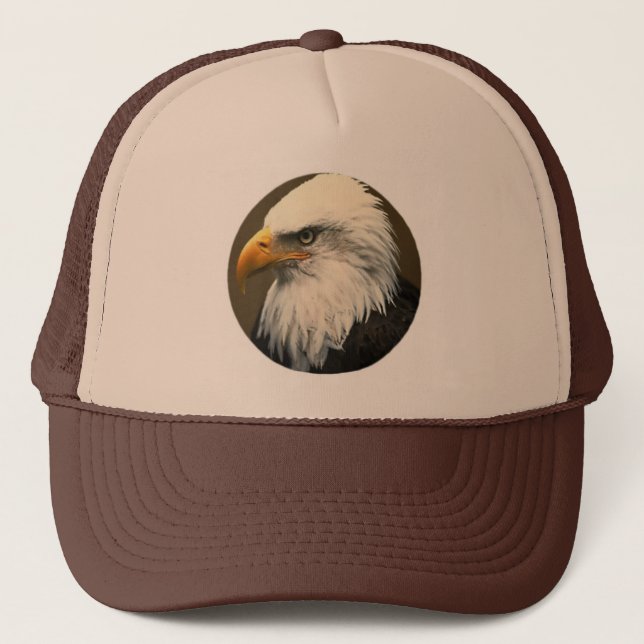 Camionero Gorra de Eagle calvo (Anverso)