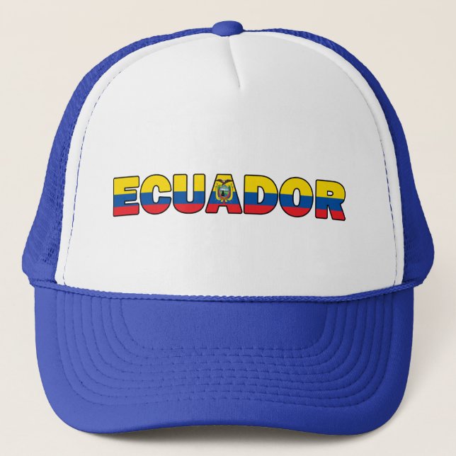 Camionero Gorra de Ecuador (Anverso)