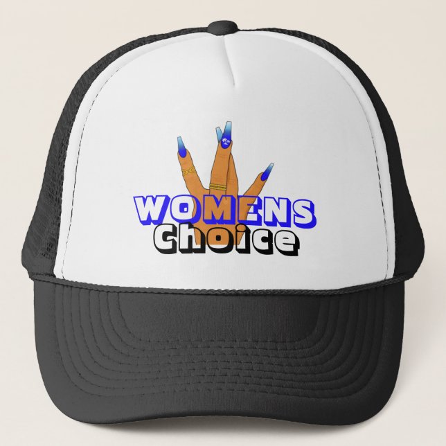 Camionero Gorra de Elección de Mujeres (Anverso)