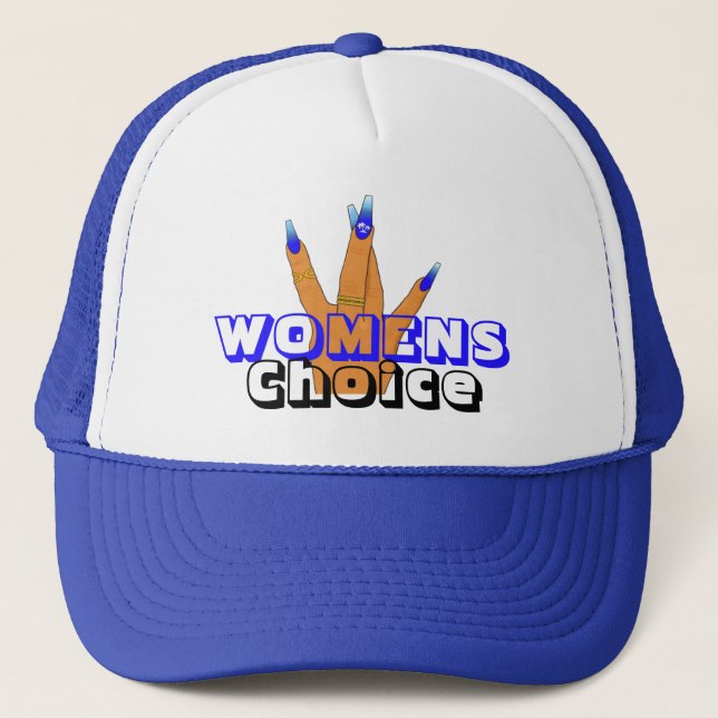 Camionero Gorra de Elección de Mujeres (Anverso)