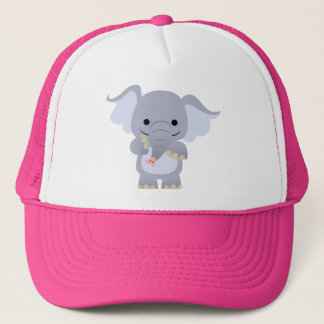 Camionero Gorra de elefante Personalizado Cute Happy