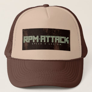 Camionero Gorra de encargo de la bici del RPM-Ataque