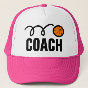 Camionero Gorra de entrenador de baloncesto femenino