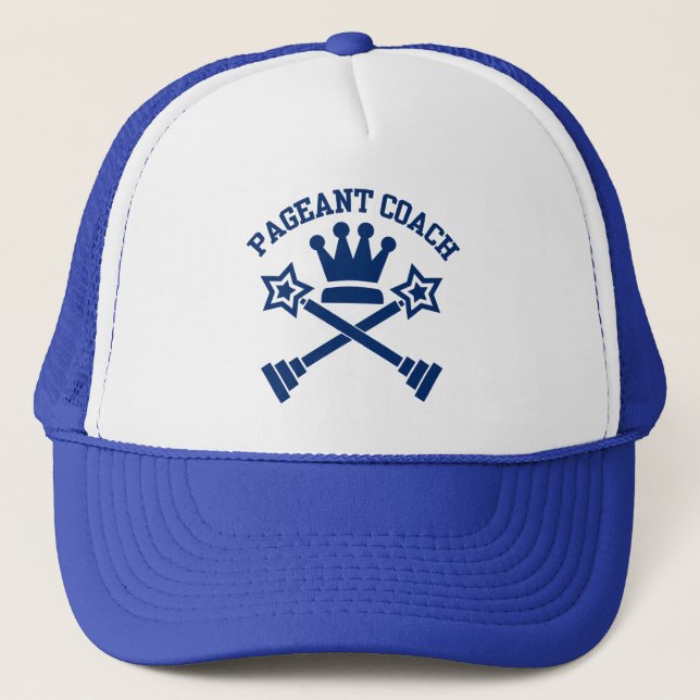 Camionero Gorra de entrenador de concurso (Anverso)