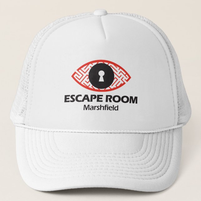 Camionero Gorra de Escape Room Marshfield (Anverso)