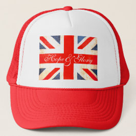 Camionero Gorra de esperanza y gloria de Union Jack