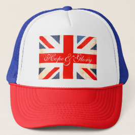 Camionero Gorra de esperanza y gloria de Union Jack