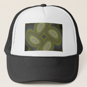 Camionero Gorra de espirales verdes