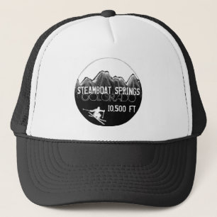 Camionero Gorra de esquí en elevaciones de Steamboat Springs