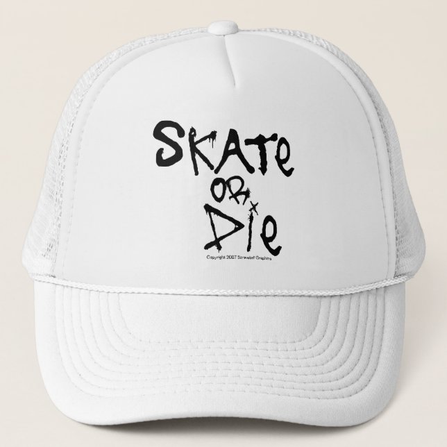 Camionero Gorra de esquí o muerte (Anverso)