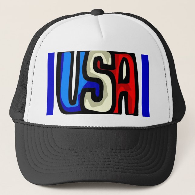 Camionero GORRA de Estados Unidos (Anverso)