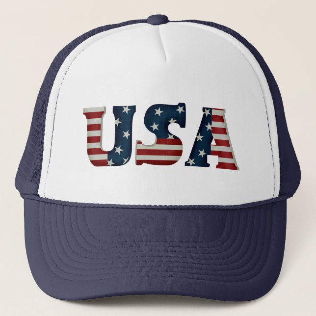 Camionero GORRA de Estados Unidos (Anverso)
