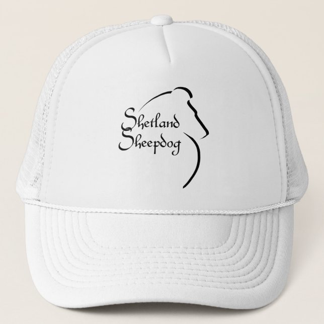 Camionero Gorra de estilo Sheltie (Anverso)