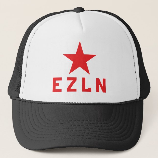 Camionero Gorra de EZLN Zapatista (Anverso)