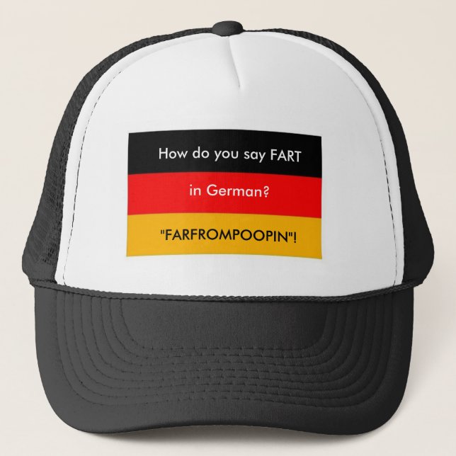 Camionero Gorra de Fart de Alemania (Anverso)