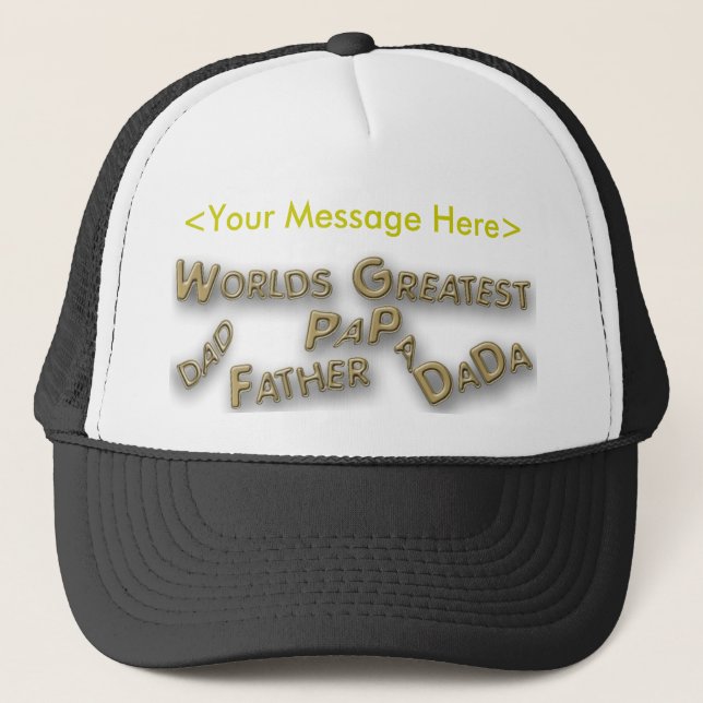 Camionero Gorra de Fathersday (Anverso)