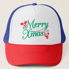 Camionero Gorra de fiesta – Estilo estacional alegre y brill
