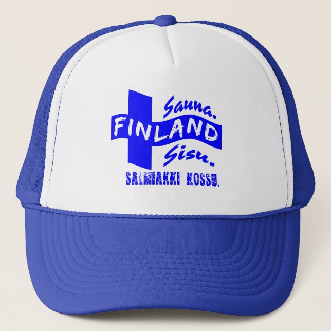 Camionero Gorra de Finlandia (Anverso)