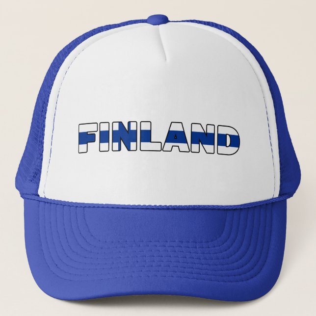 Camionero Gorra de Finlandia (Anverso)
