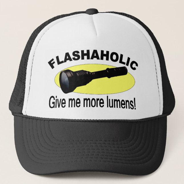 Camionero Gorra de Flashaholic (Anverso)
