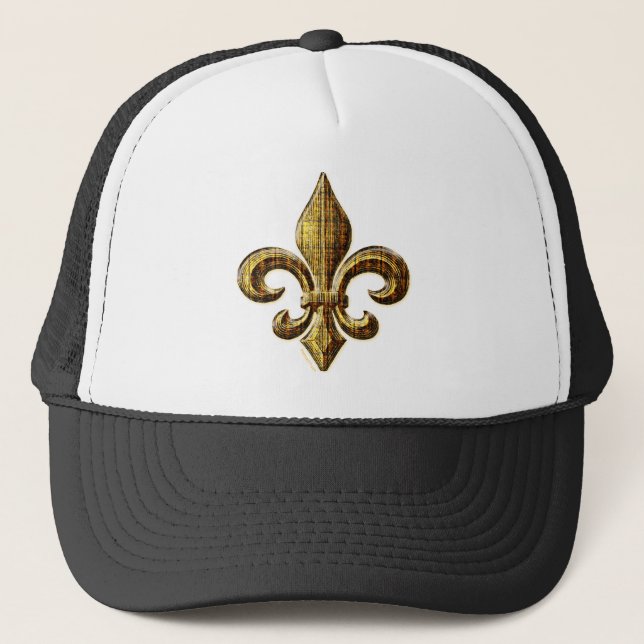 Camionero Gorra de Fleur del oro (Anverso)