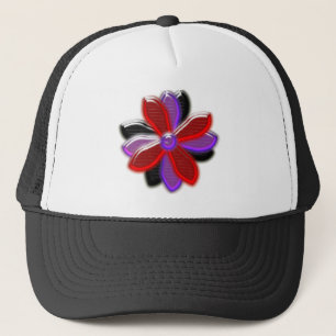 Camionero Gorra de flores de Daisy brillante