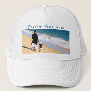 Camionero Gorra de fotos personalizado con sus fotos y texto