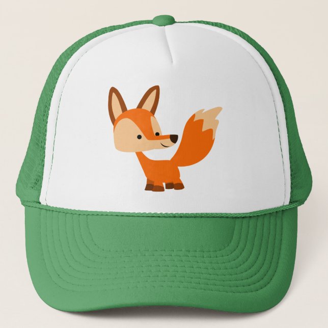 Camionero Gorra de Fox, Personalizado amable y amable (Anverso)
