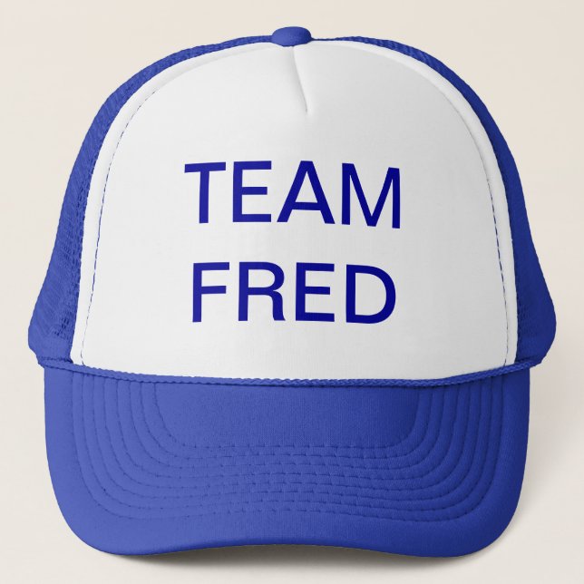 CAMIONERO GORRA DE FRED DEL EQUIPO (Anverso)