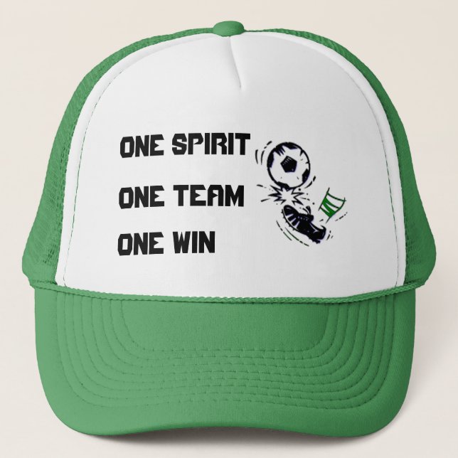 Camionero Gorra de fútbol (Anverso)