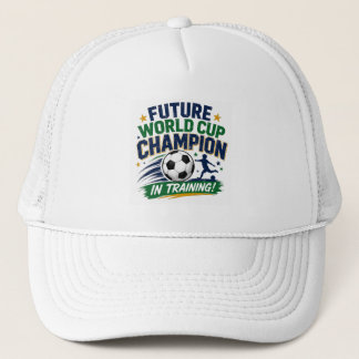 Camionero Gorra de fútbol Copa Mundial para niños