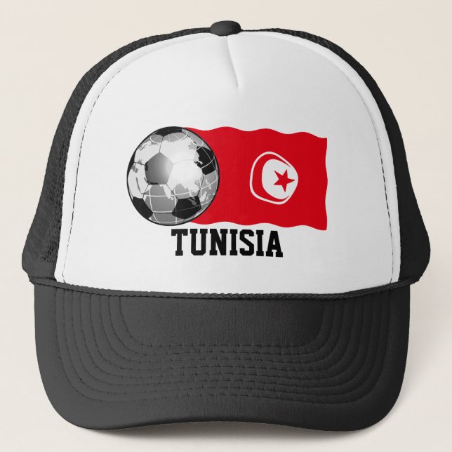 Camionero Gorra de fútbol de Túnez (Anverso)